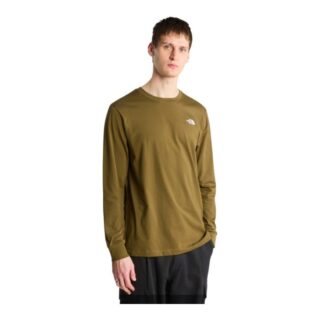 The North Face Evolution Simple Dome Regular LS Tee Gr. S Braun Herren