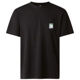 The North Face Mountain Logo RLX SS Tee Gr. M Schwarz Herren