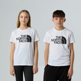 The North Face T-Shirt "TEEN EASY REGULAR SS TEE" für Jugendliche, Kurzarm, Rundhalsausschnitt, ohne Verschluss