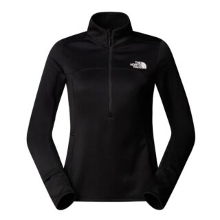 The North Face Winter Warm Pro 1/4 Zip Damen - Schwarz, ideal für kaltes Wetter und aktive Outdoor-Aktivitäten