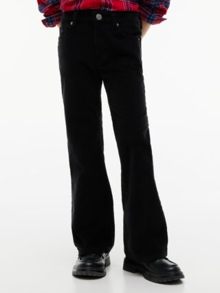 Tommy Hilfiger Cordhose Feincord, Flared-Fit, Kinder bis 16 Jahre