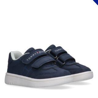 Tommy Hilfiger Sneaker Freizeitschuh, Halbschuh, Klettschuh im Retro Look