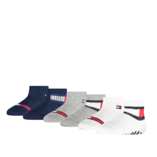 Tommy Hilfiger Socken "TH BABY SOCK 6P FLAG SOCK ECOM" 6 Paar, ABS Anti-Rutsch am Fuß