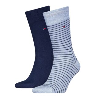 Tommy Hilfiger Socken "TH MEN SMALL STRIPE SOCK 2P" 2 Paar, 2 Paar tlg. Tommy Hilfiger-Branding