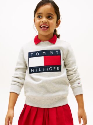 Tommy Hilfiger Sweatshirt, Kinder bis 16 Jahre, mit Rundhalsausschnitt