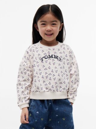 Tommy Hilfiger Sweatshirt, Rundhalsausschnitt, Regular Fit, für Kinder