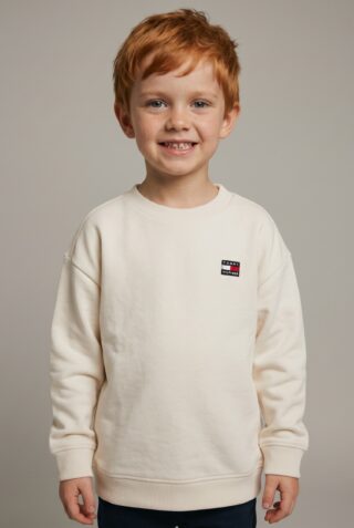 Tommy Hilfiger Sweatshirt, Rundhalsausschnitt, Regular Fit, Kinder bis 16 Jahre