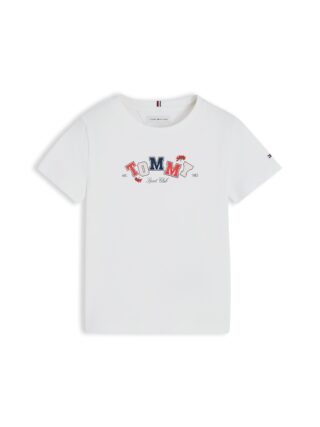 Tommy Hilfiger T-Shirt Rundhalsausschnitt, Regular Fit, reine Baumwolle, für Babys & Kinder