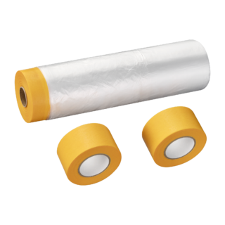 toom Abdeckfolien-Set 'Gold' inkl. Kreppband 140 cm x 26 m