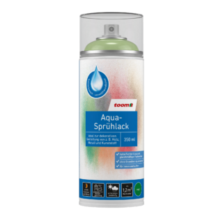 toom Aqua-Sprühlack lindgrün glänzend 350 ml