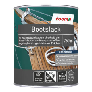 toom Bootslack transparent glänzend 750 ml