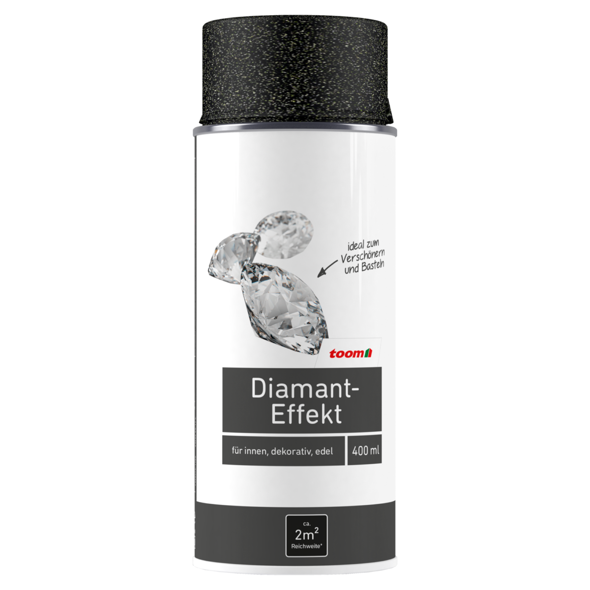toom Diamant-Effekt-Sprühlack gold glänzend 400 ml