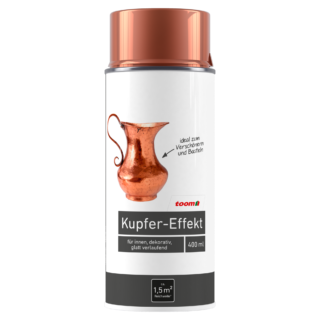 toom Effekt-Sprühlack kupferfarben glänzend 400 ml