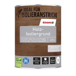 toom Holzisoliergrund weiß 2,5 l