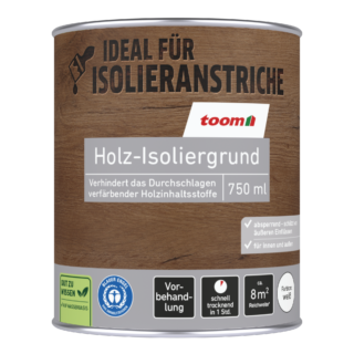 toom Holzisoliergrund weiß 750 ml