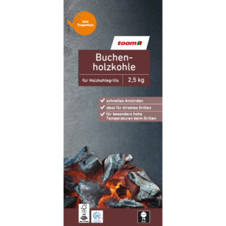 toom Holzkohle 2,5 kg