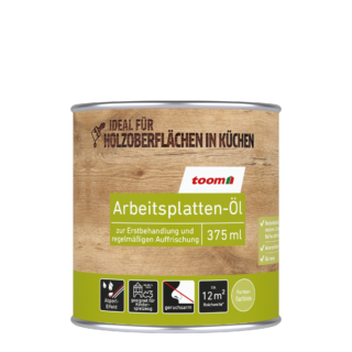 toom Holzöl Arbeitsplatte transparent 375 ml