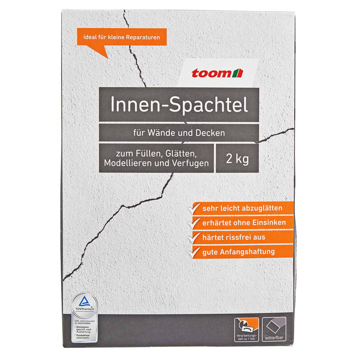toom Innenspachtel 2 kg