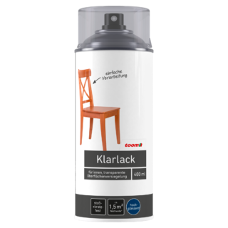 toom Klarlack transparent glänzend 400 ml