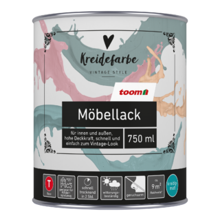 toom Kreidefarbe-Möbellack Base T 'Vintage Style' 750 ml