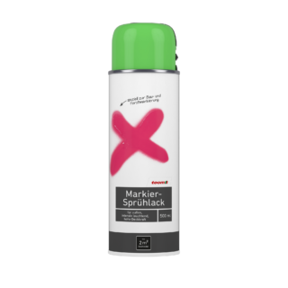 toom Markier-Sprühlack leuchtgrün seidenmatt 500 ml