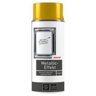 toom Metallic-Effekt-Sprühlack gold glänzend 400 ml
