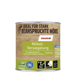 toom Möbel-Versiegelung teakfarben 375 ml