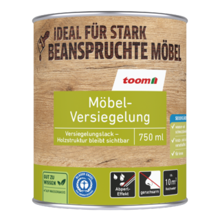 toom Möbel-Versiegelung teakfarben 750 ml