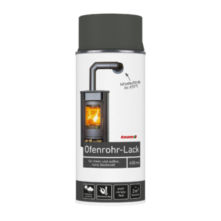 toom Ofenrohr-Lack anthrazitfarben 400 ml