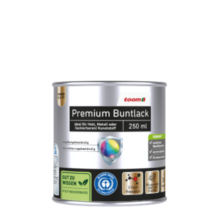 toom Premium-Buntlack purpurrot glänzend 250 ml