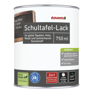 toom Schultafellack grau 0,75L