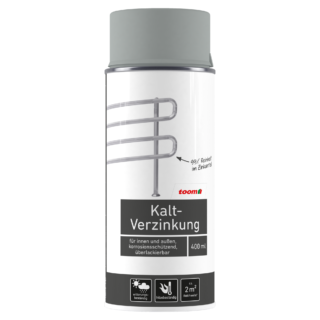 toom Spezial-Sprühlack grau seidenmatt 400 ml