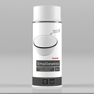 toom Spezial-Sprühlack weiß seidenmatt 400 ml
