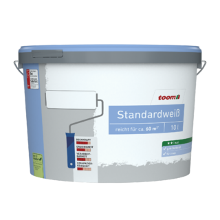 toom Standardweiß matt 10 l
