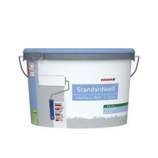 toom Standardweiß matt 2,5 l