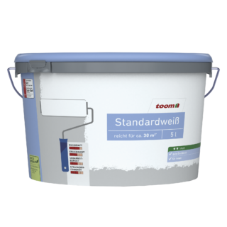 toom Standardweiß matt 5 l