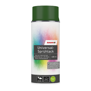 toom Universal-Sprühlack 'Blätterwald' laubgrün seidenmatt 400 ml