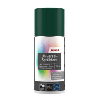 toom Universal-Sprühlack 'Morgentau' moosgrün glänzend 150 ml