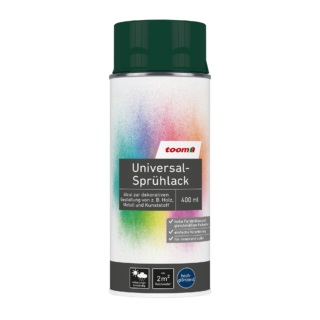 toom Universal-Sprühlack 'Morgentau' moosgrün glänzend 400 ml