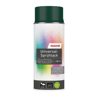 toom Universal-Sprühlack 'Morgentau' moosgrün seidenmatt 400 ml