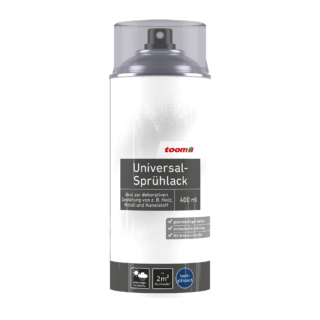 toom Universal-Sprühlack transparent glänzend 400 ml
