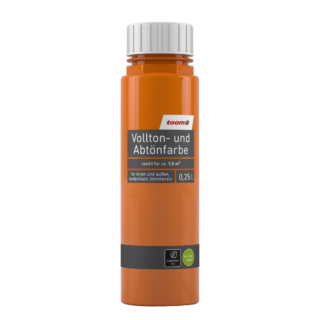 toom Voll- und Abtönfarbe apricotfarben 250 ml