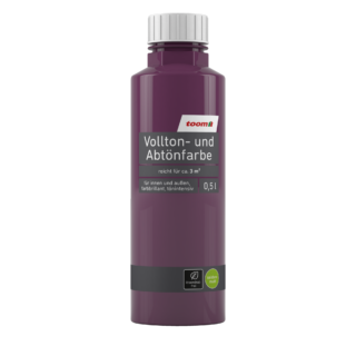 toom Voll- und Abtönfarbe auberginefarben 500 ml