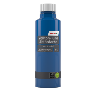 toom Voll- und Abtönfarbe capriblau 500 ml