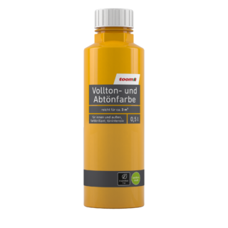 toom Voll- und Abtönfarbe goldgelb 500 ml