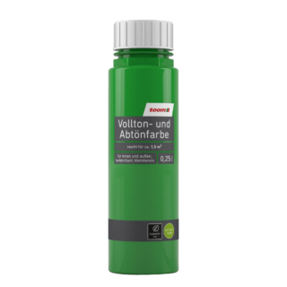toom Voll- und Abtönfarbe grasgrün 250 ml