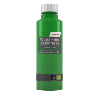 toom Voll- und Abtönfarbe grasgrün 500 ml
