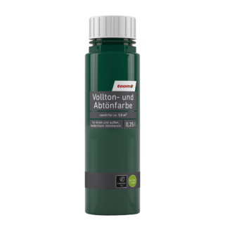 toom Voll- und Abtönfarbe grün 250 ml