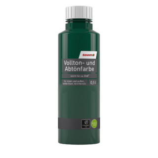 toom Voll- und Abtönfarbe grün 500 ml