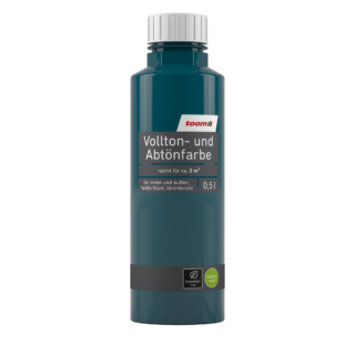 toom Voll- und Abtönfarbe karibikgrün 500 ml